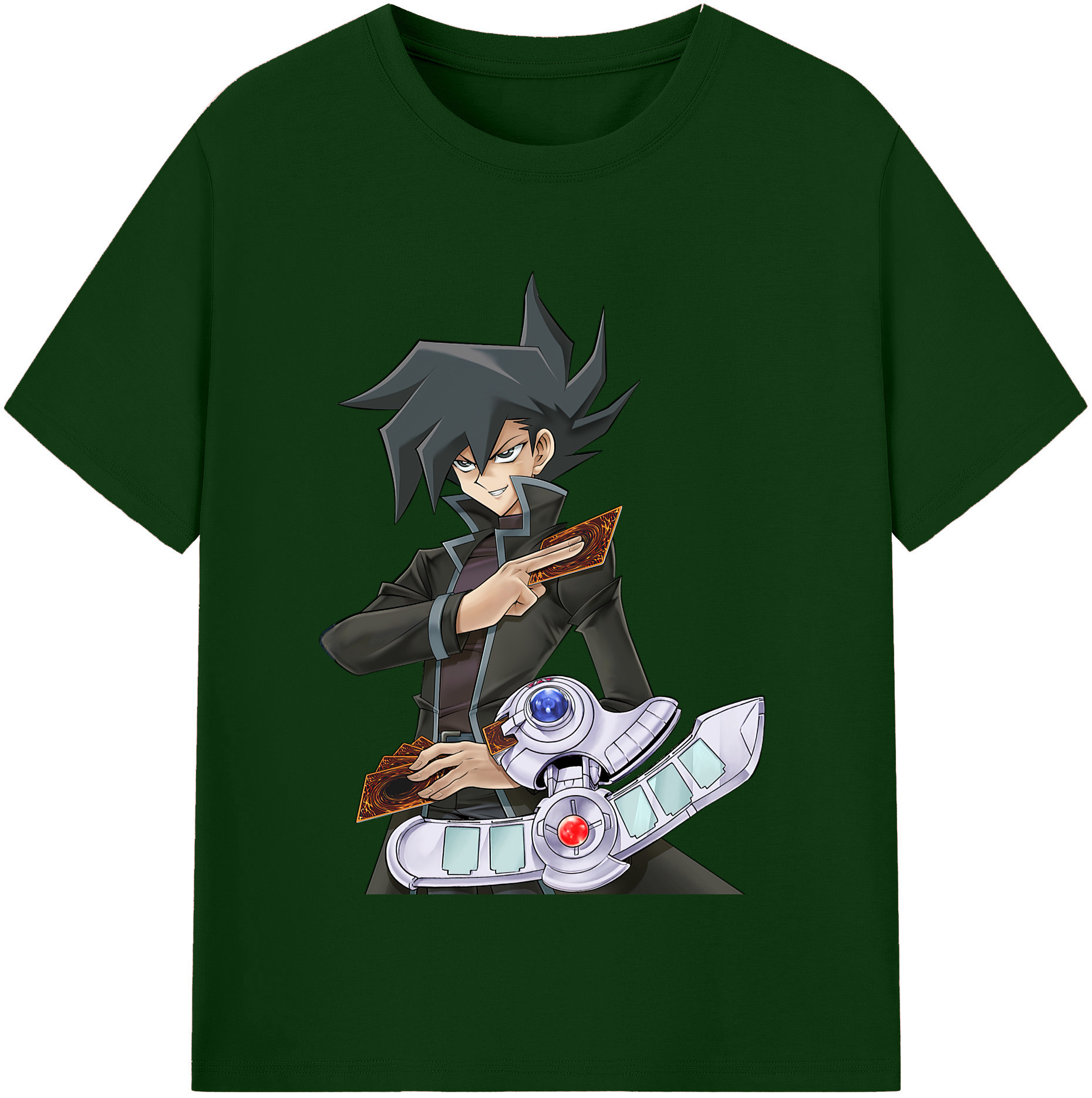 （画像用） 遊☆戯☆王 Yu-Gi-Oh! 綿100％半袖Tシャツ（フロントプリント）
